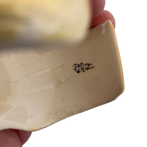 Karen Kelleher Signed KM One Of A Kind Ceramic Tiger Cuff Bracelet Luster Finish - Picture 8 of 10